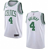 Men's Boston Celtics #4 Jrue Holiday White 2023 Association Edition Stitched Basketball Jersey Dzhi,baseball caps,new era cap wholesale,wholesale hats